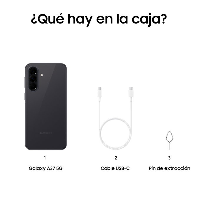 Samsung Galaxy A37 5G 128GB 6GB RAM Gris