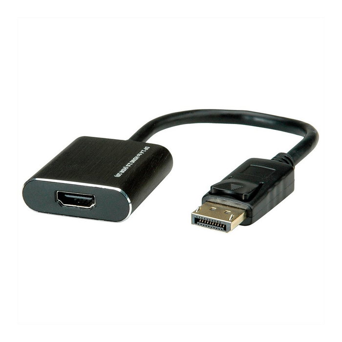 ROLINE Adaptador de Video DisplayPort 1.4 a HDMI 4K HDR 12.03.3164 ROLINE Adaptador de Video DisplayPort 1.4 a HDMI 4K HDR 12.03.3164