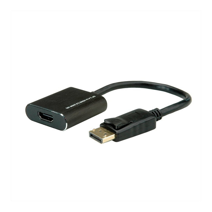 ROLINE Adaptador de Video DisplayPort 1.4 a HDMI 4K HDR 12.03.3164 ROLINE Adaptador de Video DisplayPort 1.4 a HDMI 4K HDR 12.03.3164