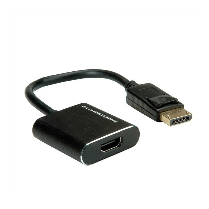 ROLINE Adaptador de Video DisplayPort 1.4 a HDMI 4K HDR 12.03.3164 ROLINE Adaptador de Video DisplayPort 1.4 a HDMI 4K HDR 12.03.3164
