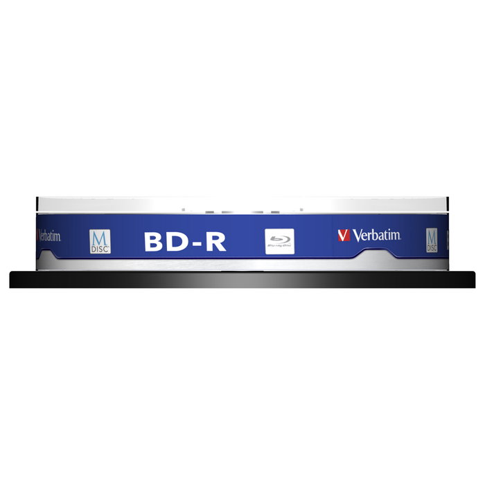 Verbatim M-Disc BD-R Blu-ray 25GB 4x Imprimible (10 unidades)