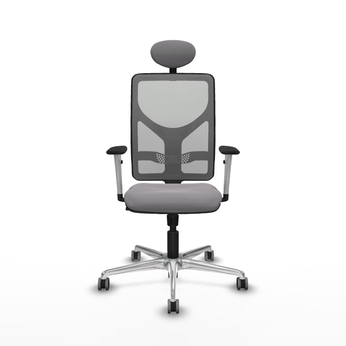 PIQUERAS Y CRESPO Silla de oficina Motilla con mecanismo Sincro Gris