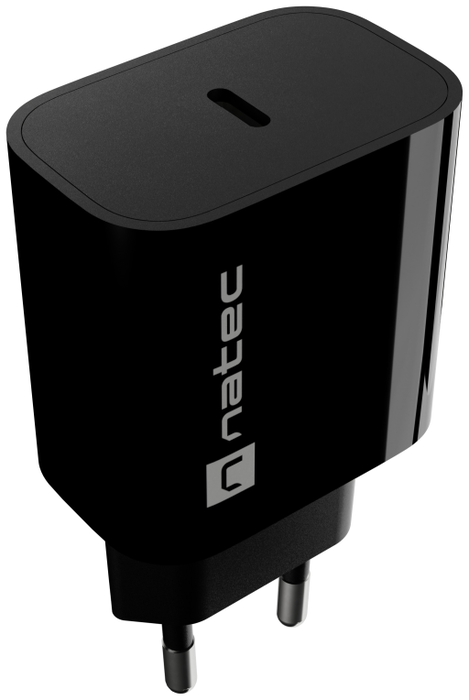 Natec NUC-2395 Cargador de red USB-C 20W Negro