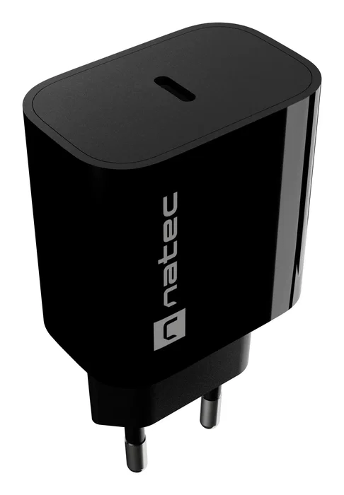 Natec Ribera NUC-2395 Cargador USB-C 20W Negro Natec Ribera NUC-2395 Cargador USB-C 20W Negro