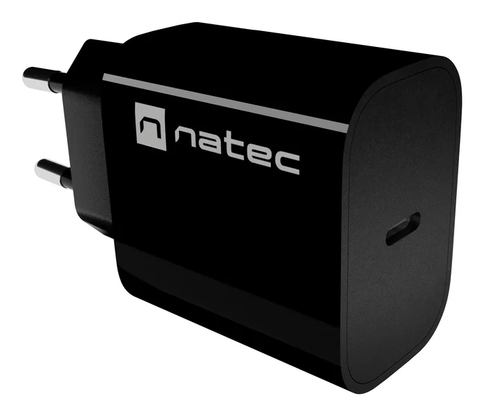 Natec Ribera NUC-2395 Cargador USB-C 20W Negro Natec Ribera NUC-2395 Cargador USB-C 20W Negro