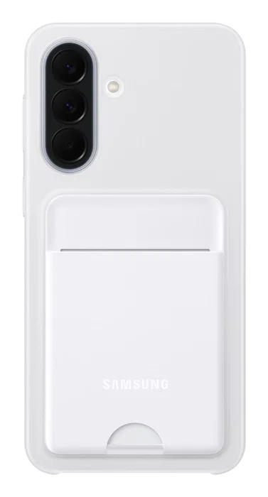 Samsung Funda Cartera Card Slot Case para Galaxy A37 5G, Gris claro Samsung Funda Cartera Card Slot Case para Galaxy A37 5G, Gris claro