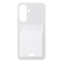 Samsung Card Slot Case para Galaxy A37 5G, Gris claro