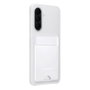 Samsung Card Slot Case para Galaxy A37 5G, Gris claro