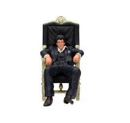 SD Toys Figura de Tony Montana Sentado - Scarface Movie Icons