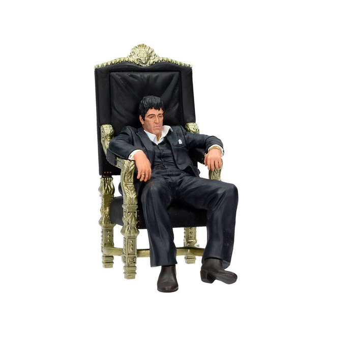 SD Toys Figura de Tony Montana Sentado - Scarface Movie Icons