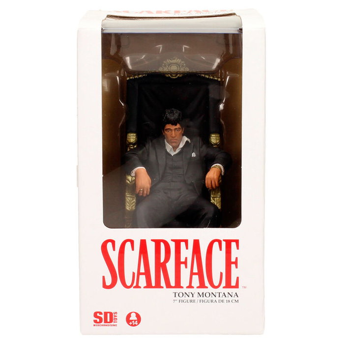 SD Toys Figura de Tony Montana Sentado - Scarface Movie Icons