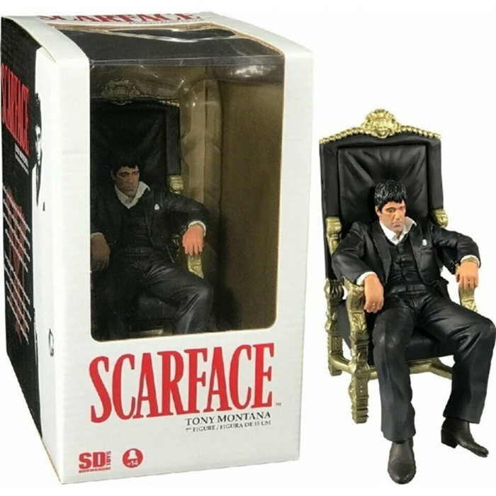Sd Toys Figura Scarface Tony Montana Sentado 18cm