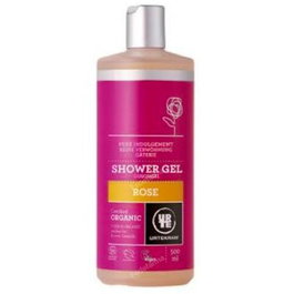 URTEKRAM Gel de Baño Rosas 500ml Eco Ve Gan COSMOS ORGANIC Vegano