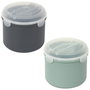 Cook Concept Fiambrera Take Away Cilíndrica con Cubiertos 1.4 L Colores Surtidos