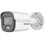 Hikvision DS-2CD1027G0-L Cámara de Seguridad IP Exterior Bala 2MP ColorVu, Visión Nocturna Color 30m, F2.8 107°, IP67, Blanco, H.265+