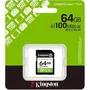 Kingston SDS3/64GB Tarjeta de Memoria SD Canvas Select Plus 64GB Clase 10 100MBs