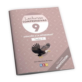 GEU Lecturas comprensivas 9. Cuaderno de refuerzo escolar I 2º de primaria - Martínez Romero, José