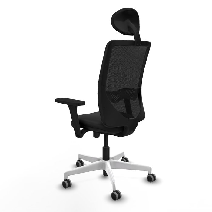 PIQUERAS Y CRESPO Silla de oficina Zulema con mecanismo Sincro/Traslack y Brazos 3D, Negro PIQUERAS Y CRESPO Silla de oficina Zulema con mecanismo Sincro/Traslack y Brazos 3D, Negro