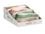 Kinvara Reposacuchara de Plástico Surtidos, Beige, Rosa, Verde - 11x26.5x3 cm (Set de 48)