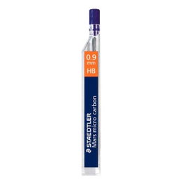 Staedtler Mars Micro Tubo de 12 minas de 0,9 mm, HB