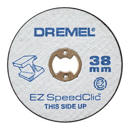 Dremel SC456 EZ SpeedClic Ruedas de Corte para Metal, Pack de 5