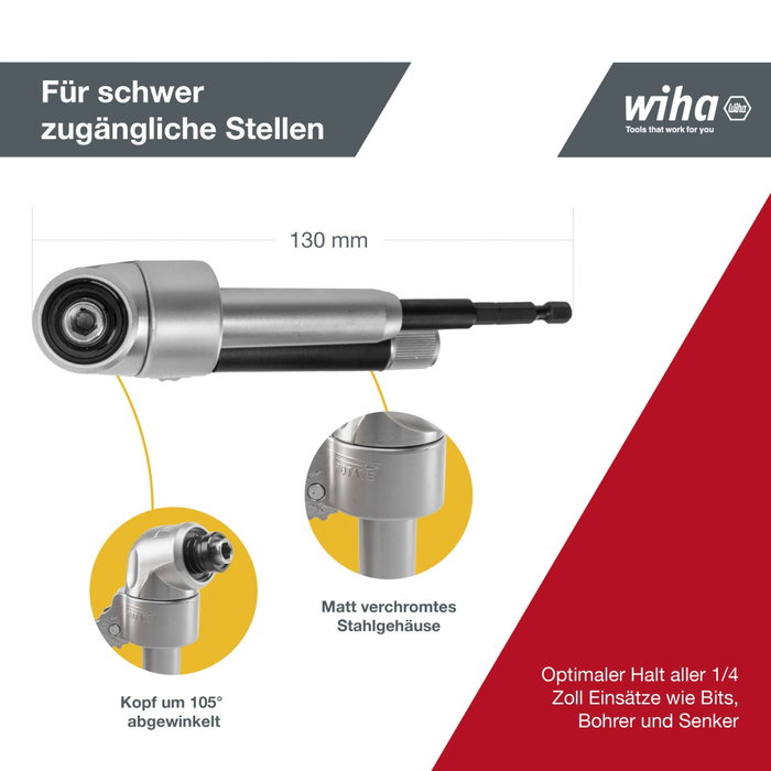 Wiha SB 246-28 57 Nm Destornillador Angular
