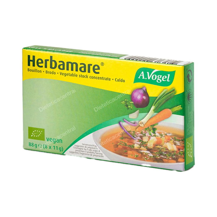 A.VOGEL Herbamare Caldo Vegetal 8 Cubitos de 11g A.VOGEL Herbamare Caldo Vegetal 8 Cubitos de 11g