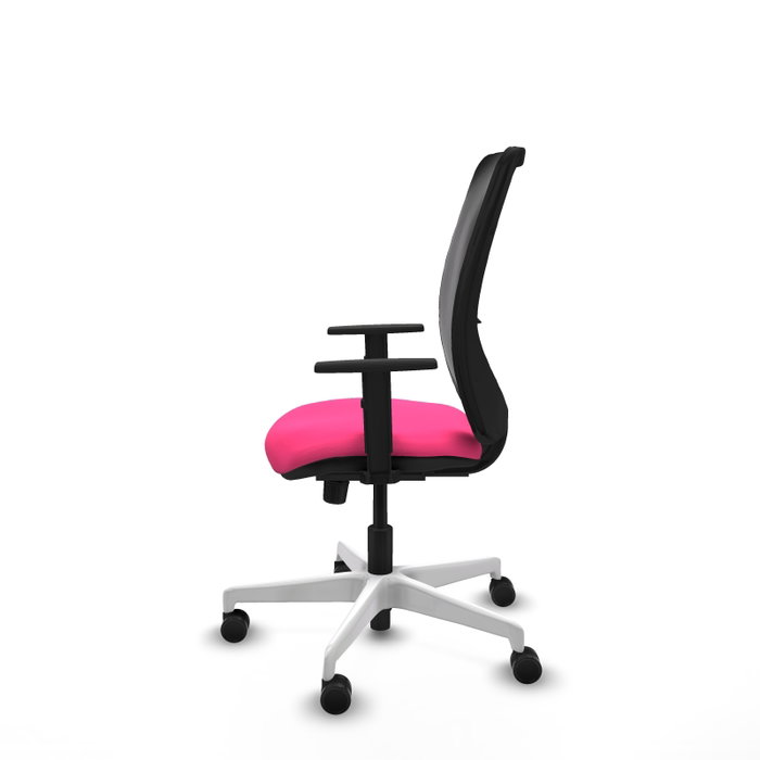 PIQUERAS Y CRESPO Silla de oficina Zulema Rosa con Mecanismo Sincro PIQUERAS Y CRESPO Silla de oficina Zulema Rosa con Mecanismo Sincro