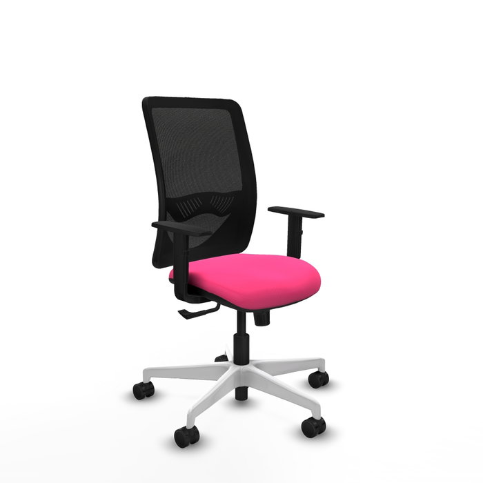 PIQUERAS Y CRESPO Silla de oficina Zulema Rosa con Mecanismo Sincro PIQUERAS Y CRESPO Silla de oficina Zulema Rosa con Mecanismo Sincro
