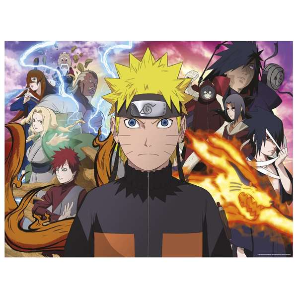 Puzzle 300 piezas naruto shippuden 3D lenticular