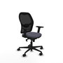 PIQUERAS Y CRESPO Silla de oficina Jorquera Gris oscuro/Negro