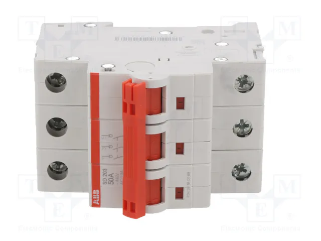 ABB Interruptor de aislamiento SD200 3 polos 50A 400VAC