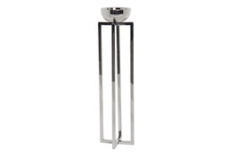 DKD Home Decor Portavela Moderno Acero Brillante 9 x 28 x 9 cm (2 Unidades)
