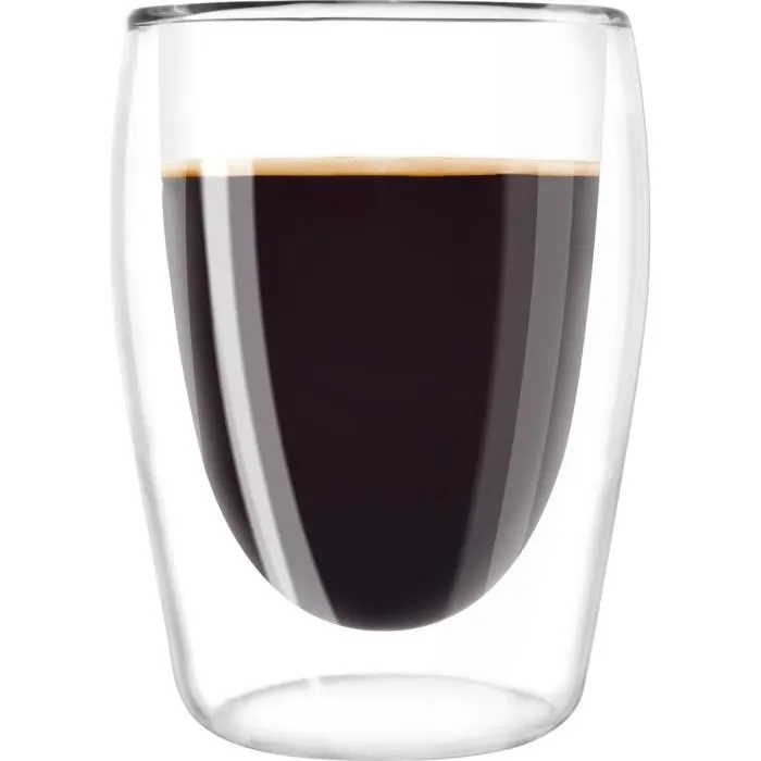 Melitta Set 2 Vasos Borosilicato Café Largo 200 ml Transparente Melitta Set 2 Vasos Borosilicato Café Largo 200 ml Transparente