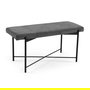 Versa Pie de Cama Nilo Gris 91x40x46 cm