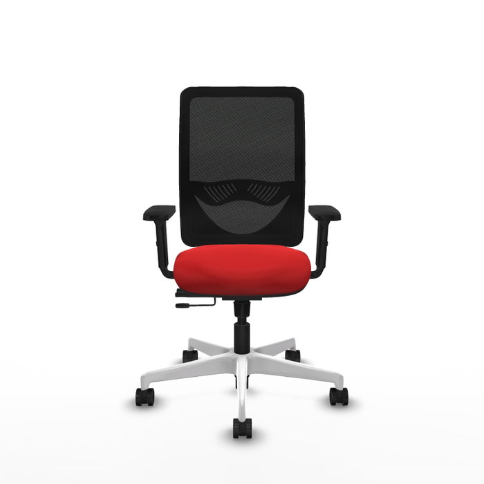 PIQUERAS Y CRESPO Silla de oficina Zulema con mecanismo Sincro/Traslack, Rojo/Negro PIQUERAS Y CRESPO Silla de oficina Zulema con mecanismo Sincro/Traslack, Rojo/Negro