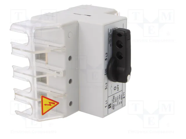SPAMEL RSI-3160-W02 Interruptor de aislamiento de 3 polos, 160A, 400VAC SPAMEL RSI-3160-W02 Interruptor de aislamiento de 3 polos, 160A, 400VAC
