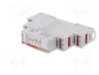RELPOL RPI-3P-UNI Relé de instalación 3PDT 8A