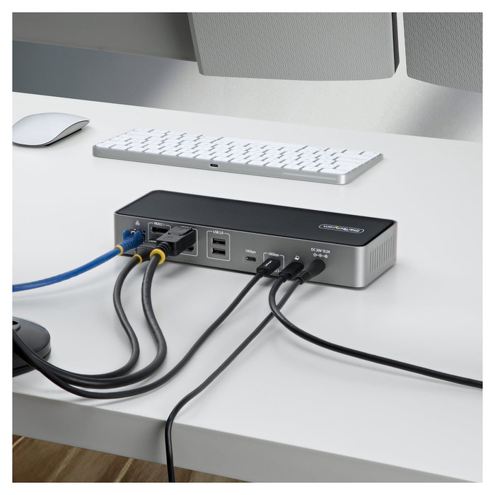 StarTech.com Docking Station Universal USB-C de 3 Pantallas Gris StarTech.com Docking Station Universal USB-C de 3 Pantallas Gris