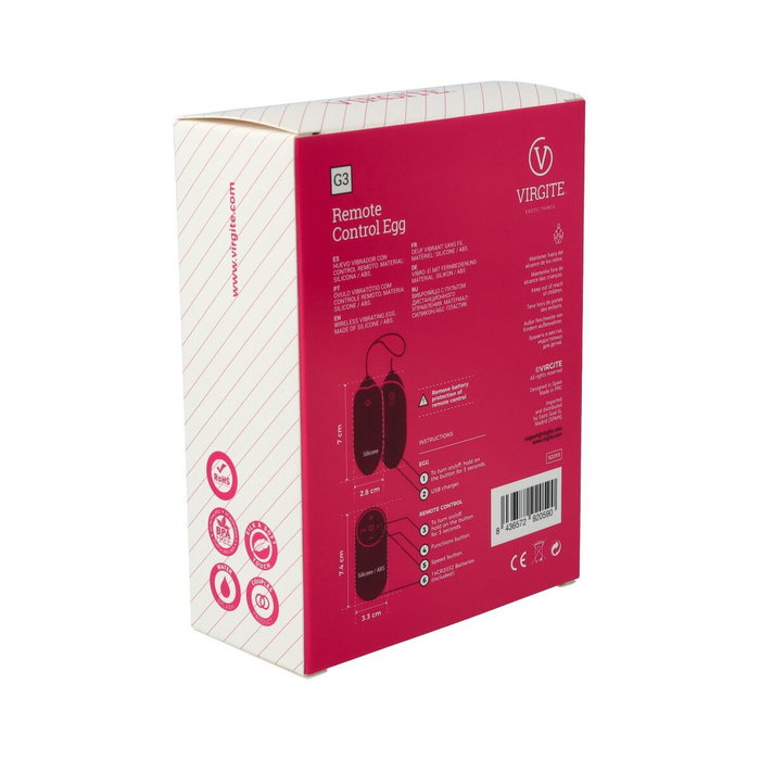 Bala Vibradora Virgite Negro Bala Vibradora Virgite Negro