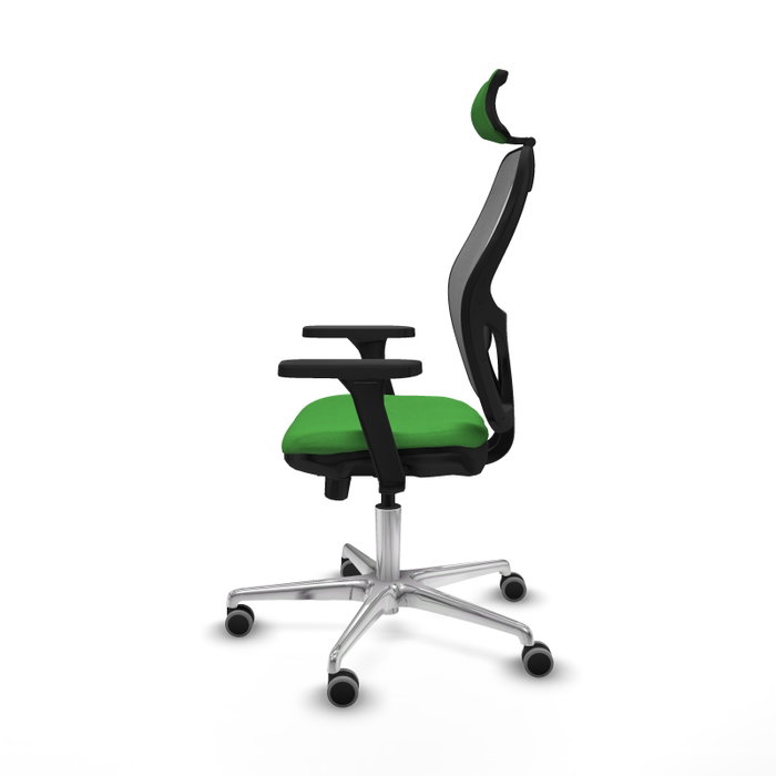 PIQUERAS Y CRESPO Silla de oficina Jorquera Sincro/Traslack Verde y Gris PIQUERAS Y CRESPO Silla de oficina Jorquera Sincro/Traslack Verde y Gris
