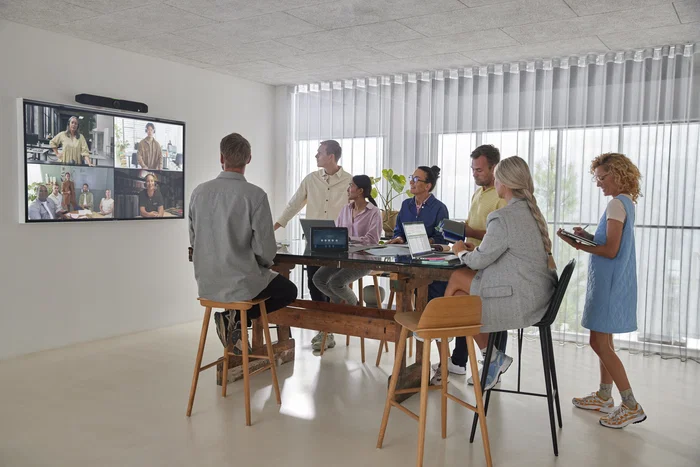 Poly Controlador Táctil TC8 para Videoconferencias, Pantalla Táctil 8 Pulgadas 1280 x 800 Pixeles, Blanco