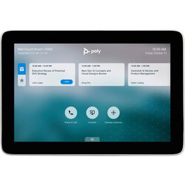 Poly TC8 Touch Control para Poly Studio X y G7500 – Controlador Táctil Color Negro/Blanco con RJ-45