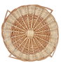 Inde Salvamantel de Mimbre Redondo Ø40 cm con Asas Privilege (12 Unidades)