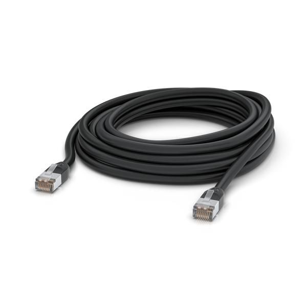 Ubiquiti UISP Cable de Red Exterior CAT5e STP, Conectores RJ-45 Blindados, Resistente a la Intemperie, 8 Metros, Negro Ubiquiti UISP Cable de Red Exterior CAT5e STP, Conectores RJ-45 Blindados, Resistente a la Intemperie, 8 Metros, Negro