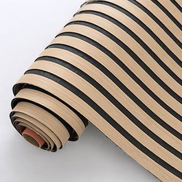 Paneltech Revestimiento Autoadhesivo 3D Roble Fieltro Gris Antracita 58x300 cm