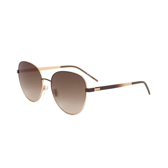 Hugo Boss BOSS 1161/S Gafas de Sol para Mujer Cat-Eye - Acero Inoxidable, Lente 58 mm, Puente 18 mm, Patilla 145 mm