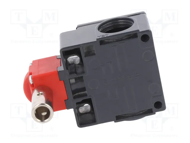 PIZZATO ELETTRICA Interruptor de seguridad de bisagra FZ NC + NA gris y rojo