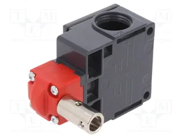 PIZZATO ELETTRICA Interruptor de seguridad de bisagra FZ NC + NA gris y rojo