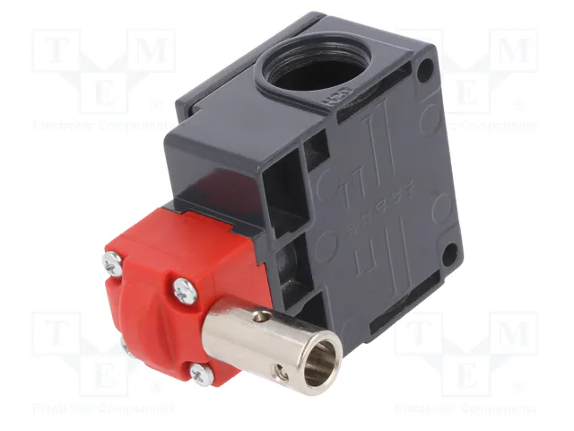 PIZZATO ELETTRICA Interruptor de seguridad de bisagra FZ NC + NA gris y rojo